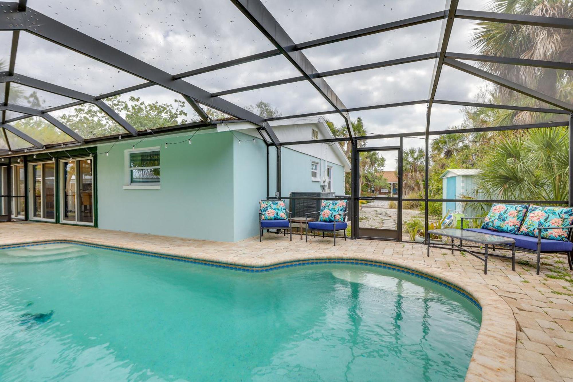 Englewood Home With Shared Pool And Screened Lanai! Exterior photo